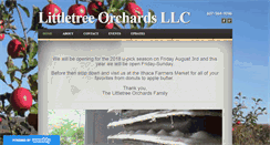 Desktop Screenshot of littletree-orchards.com