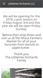 Mobile Screenshot of littletree-orchards.com